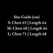 Size guide text