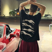 Greyhound Sleeveless Box Tee