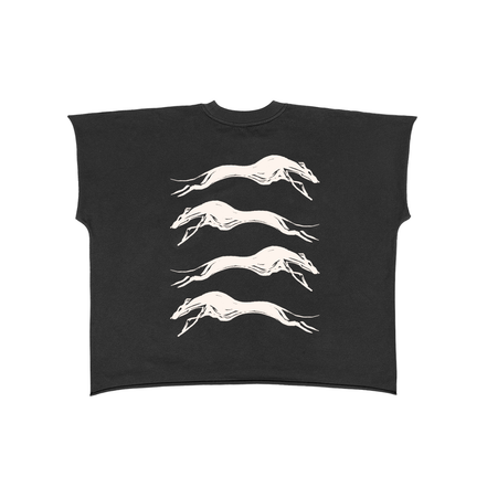 Greyhound Sleeveless Box Tee